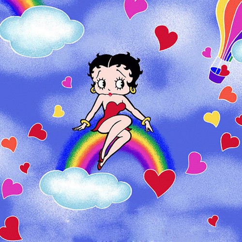 Betty boop poster wall art - poster,