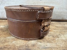 Antique Collar Box, Leather