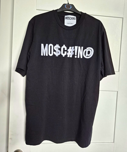 Moschino couture black logo - couture!,