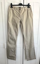 Musto Womens Beige Chino Trousers Size 8R