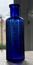 Antique cobalt blue poison - antique,