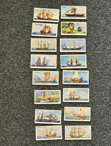 X16 churchman cigarette cards - churchman,