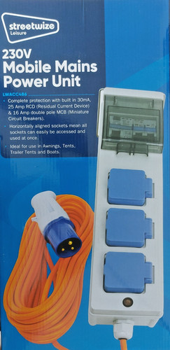 Mobile mains power unit ehu - mobile,