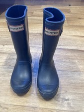 Child’s Hunter wellies Size 11 Navy