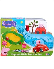Peppa Pig Whizz Around Peppas Little Red Car Set Track