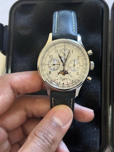 Sugess moonphase chronograph - moonphase,