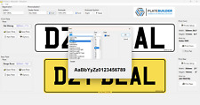 Number Plate Building Printing