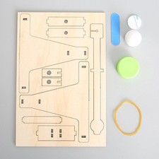 DIY Assembly Wooden Trebuchet