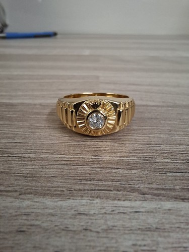 18ct yellow gold 20pts - 18ct,
