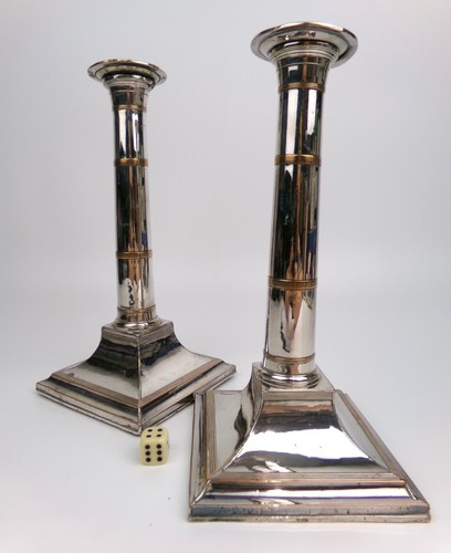 Georgian candlesticks candle - georgian,