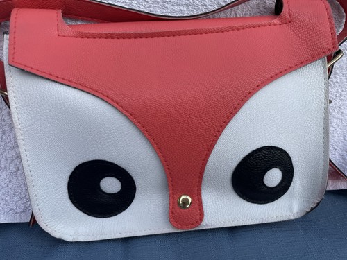 Fox face colourblock faux - fox,