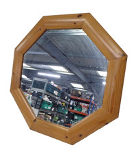 Vintage Octagonal Wall Mirror