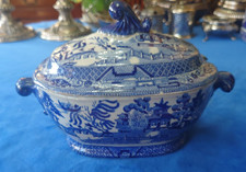 Staffordshire Blue White Sauce