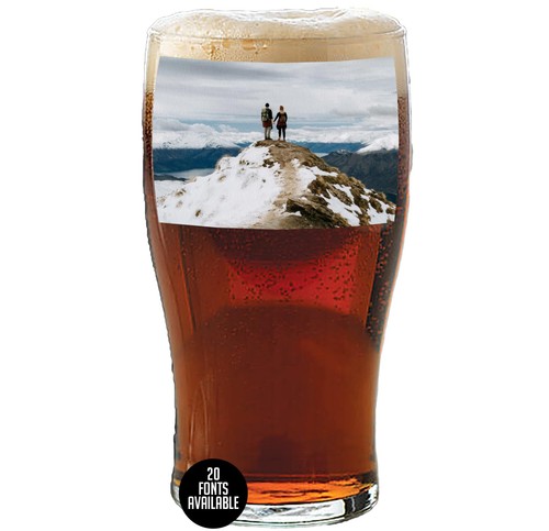 Personalized printed 20oz pub - personalized,