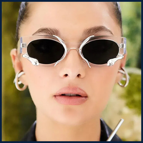 Luxury cat eye - eye, sunglasses