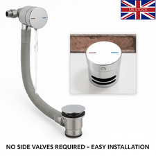 Cassellie  Bath Filler and Overflow Combination - with Click Clack Waste wa88