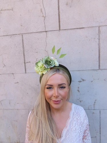 Sage olive khaki - olive, floral