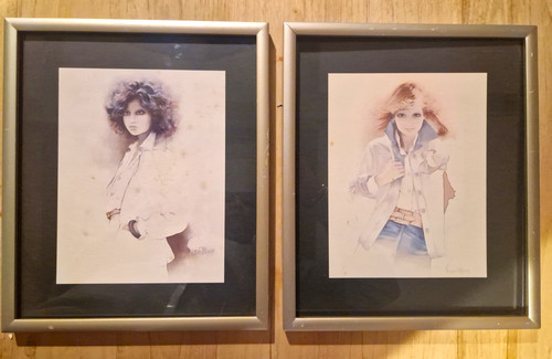 Sara moon framed paper - sara,