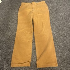 Vintage Oakman Chinos Dark Mustard Colour Size 34 Regular Very Nice Condition