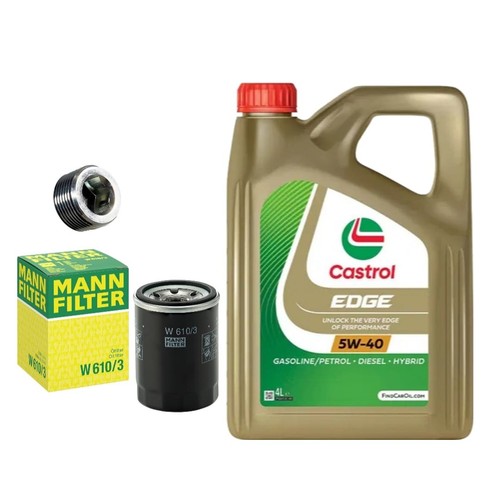 Castrol edge 5w40 mann - castrol, oil