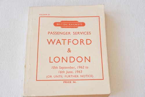 1962 watford passenger - 1962, railway