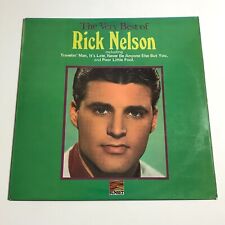 Rick Nelson - Best Of Rick Nelson LP Vinyl Record - SLS 50164 EX/EX