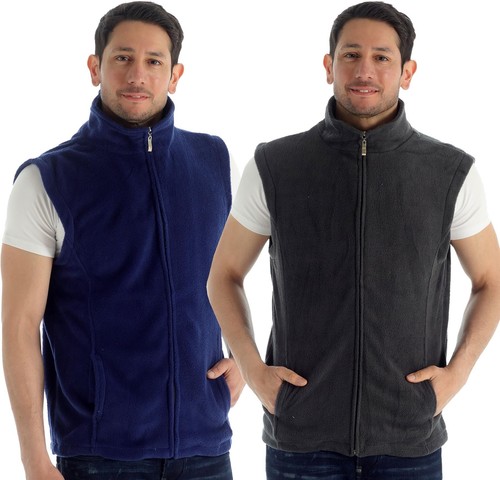 Microfleece bodywarmer gilet - microfleece,