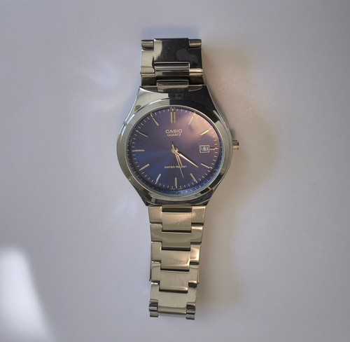 Casio classic analog stainless - casio,