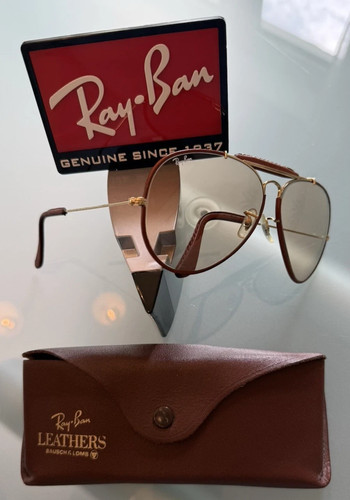 Ray ban leathers bausch - leathers, bausch/lomb