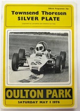 OULTON PARK 1 May 1976 Townsend Thoresen Silver Plate Official Programme
