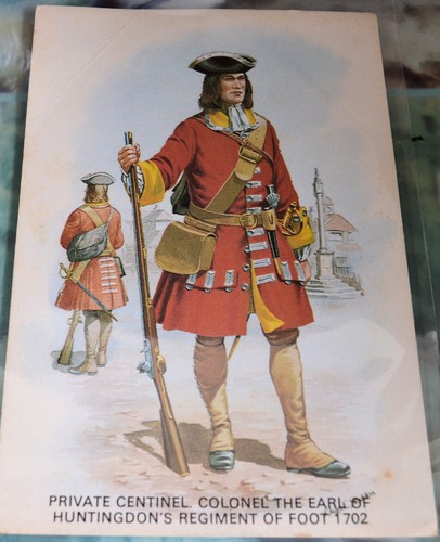 Postcard british military - ,