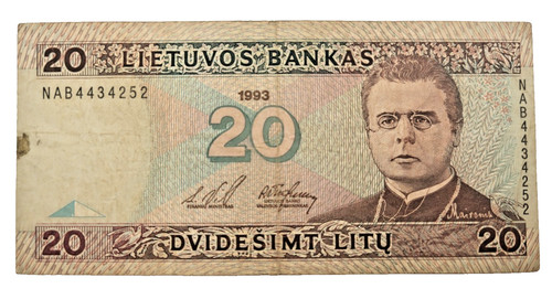 Lithuania litu 1993 - lithuania,