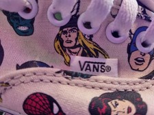 Vans x Marvel Comic Characters