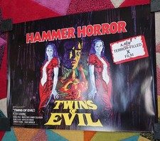 Twins Of Evil Quad Poster