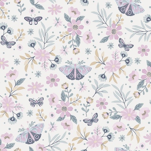 Sweet meadow floral wallpaper - sweet,