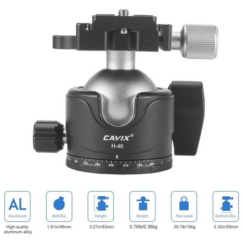 Cavix metal tripod - cavix, h-46