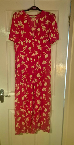 Zara woman pink white floral - pink/white,
