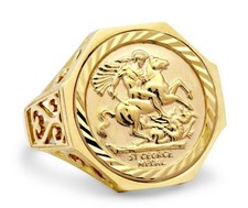 9ct Yellow Gold Hexagonal St