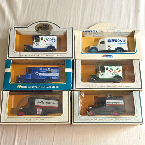 Lledo diecast metal van - lledo,