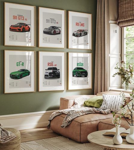 Poster sports car - porsche, 911