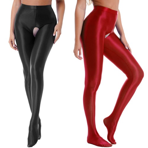 Womens stretch shiny wetlook - stretch,