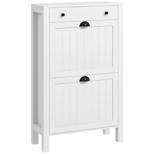 Homcom narrow shoe cabinet - narrow,