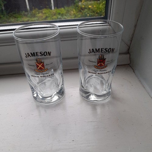 Jameson whiskey glass 2 - glass, x