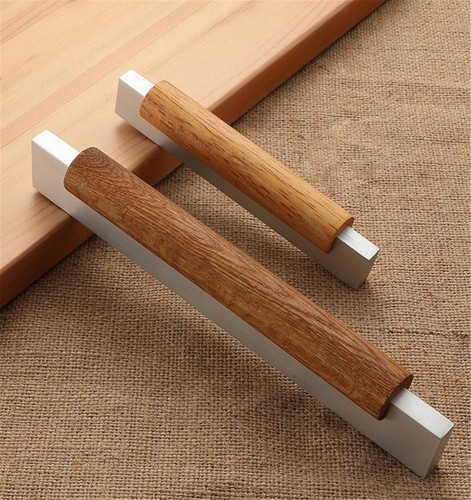 Beech wood cabinet pull - wood,