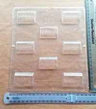 Mini patterned Chocolate bar mould/Chocolate favours mould/Chocolate box