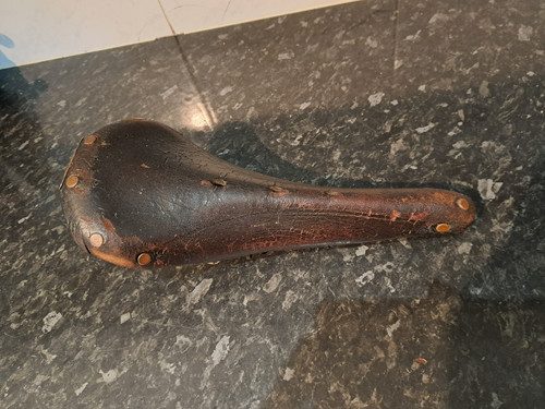 Vintage brooks leather - brooks, saddle