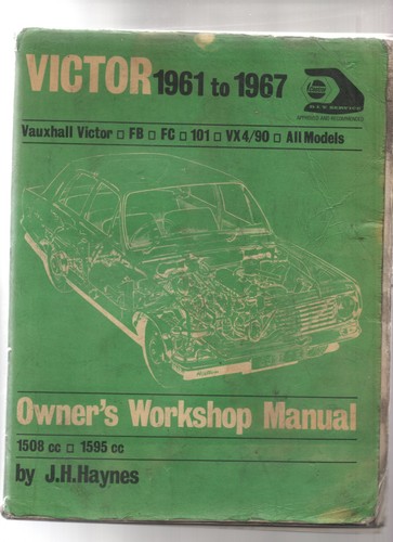 Vintage haynes workshop manual - workshop,