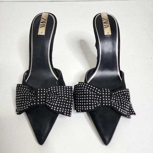 Zara black pointed - black,