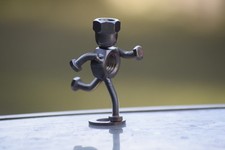 Sculpture Of A Runner Made