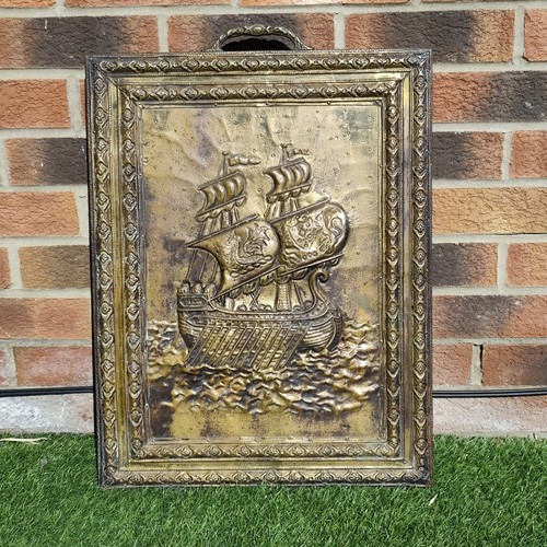 Fireplace screen brass - fireplace,